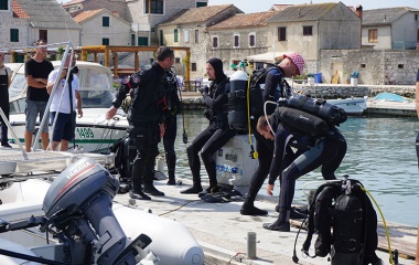 Getting ready for the official jump