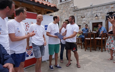 H.E. Mr. Juraj Priputen, Ambassador of Slovakia awarded an Ocean Ambassador certificate